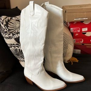 White Cowgirl Boots